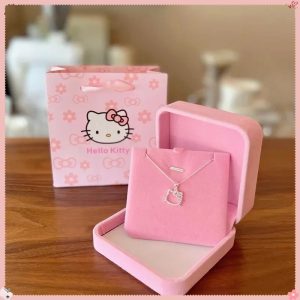 Hello Kitty Necklace Silver