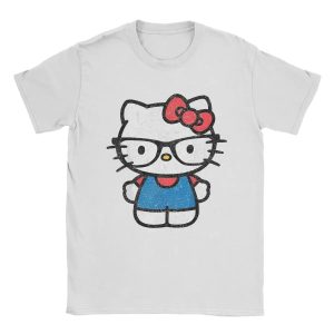 Hello Kitty Nerd Shirt​ White