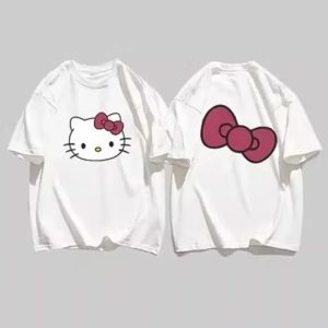 Hello Kitty T-Shirts for Ladies white