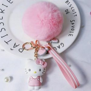 Cute Hello Kitty Keychain
