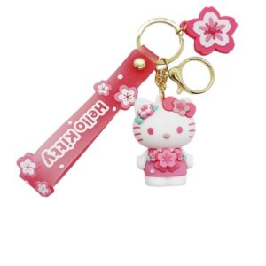 Hello Kitty Sakura Keychain