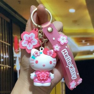 Hello Kitty Sakura Keychain