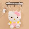 hello kitty plush backpack pink