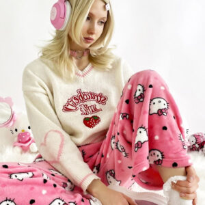 Hello Kitty Valentines Pajama Pants