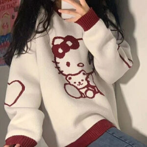 Hello Kitty Knitted Sweater