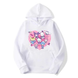 Hello Kitty and Friends Hoodie white