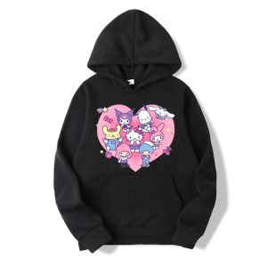 Hello Kitty and Friends Hoodie black