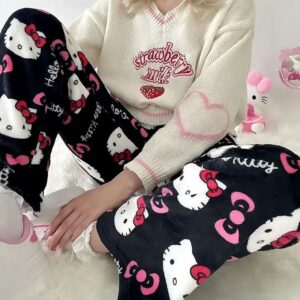 Unisex Hello Kitty Pajama Pants