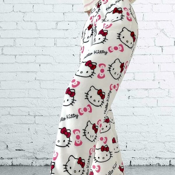 Hello Kitty Pajama Pants White