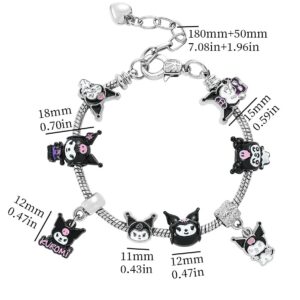 Kuromi Charm Bracelet