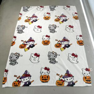 Hello Kitty Halloween Blanket