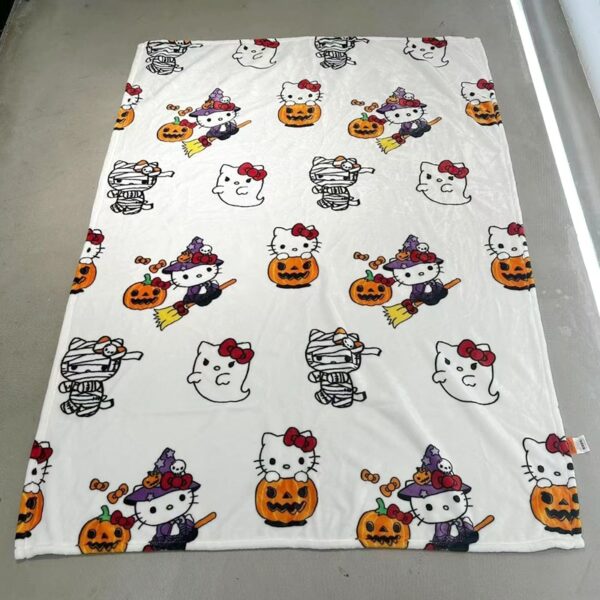 Hello Kitty Halloween Blanket