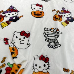 Throw Hello Kitty Halloween Blanket