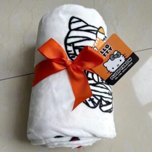 Throw Hello Kitty Halloween Blanket