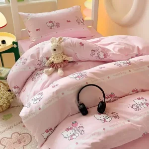 Hello Kitty Double Bedding