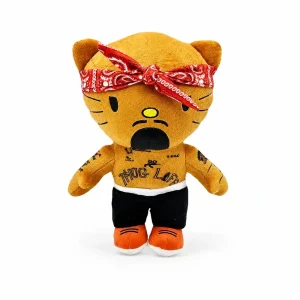 Hello Kitty plush x Tupac Shakur.