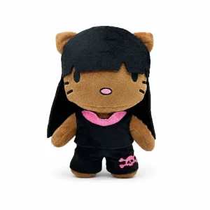 Hello Kitty plush x Nicki Minaj Style A 25 cm in black with pink accents.