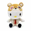 Hello Kitty plush x Kanye West Dropout Bear 23 cm in a bear mask and suit.