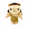 Hello Kitty plush x Alysa Liu 22 cm in a shimmering gold leotard.