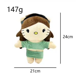 Hello Kitty plush x Ariana Grande Positions 24 cm featuring a black headband.
