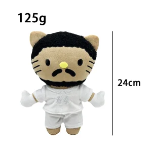 Hello Kitty plush x Drake Style B, 24 cm urban style collector plush.