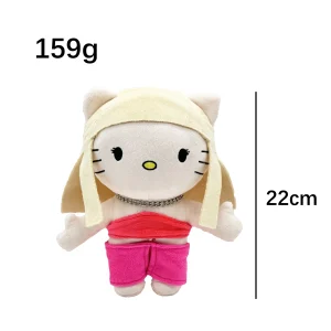 Hello Kitty plush x Taylor Swift Style A, 22 cm stage outfit collector plush.