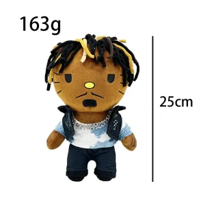 Hello Kitty plush x Juice WRLD 25 cm rear view.
