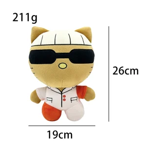 Hello Kitty plush x Tyler The Creator Style A, 26 cm collector plush with black sunglasses.