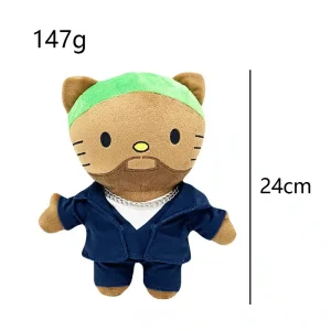 Hello Kitty plush x Frank Ocean Costume 24 cm featuring caramel skin.