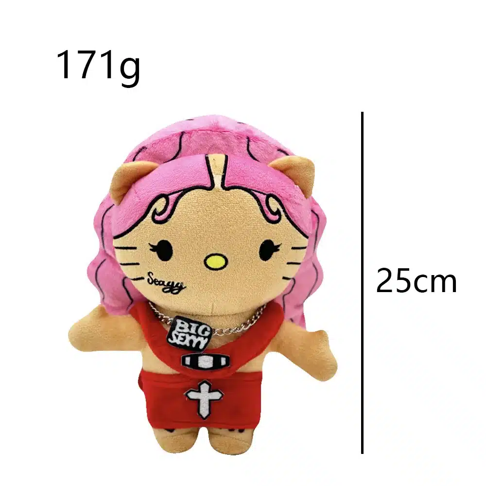 Hello Kitty plush x Sexyy Red Style B.