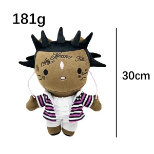 Hello Kitty plush x Lil Uzi Vert Style A, 30 cm collector plush.