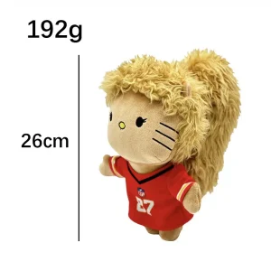 Hello Kitty plush x Taylor Swift 26 cm with blonde hair.