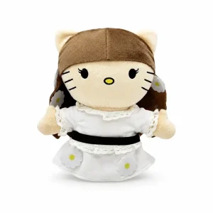 Hello Kitty plush x Lana Del Rey 24 cm in a white lace dress.